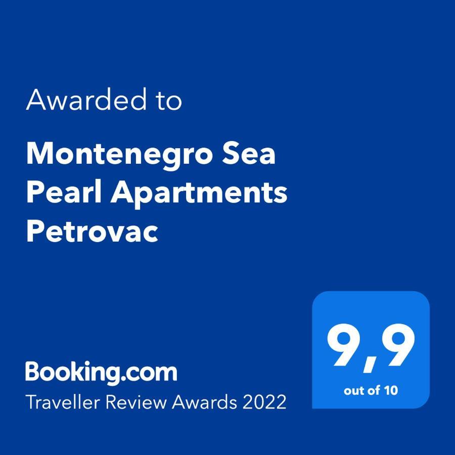 Montenegro Sea Pearl Apartments Петровац Экстерьер фото
